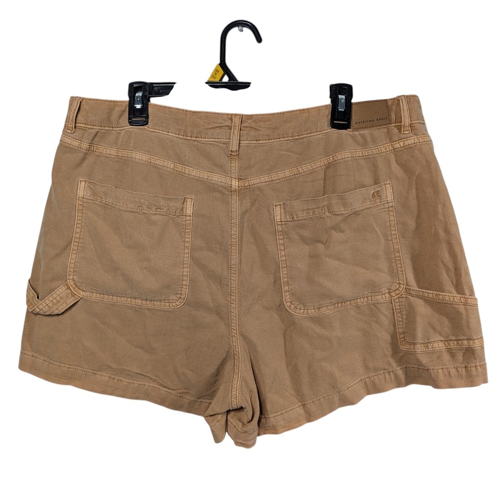 American Eagles Womens Plus Size 18 Cargo Chino 90s Boyfriend Shorts Gorpcore
